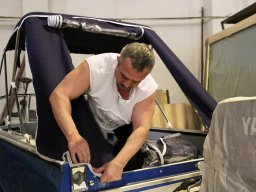 Ходовой тент на КАЗНКУ