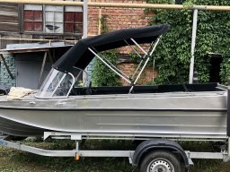 Ходовой тент на катер Казанка 5, 2023 год