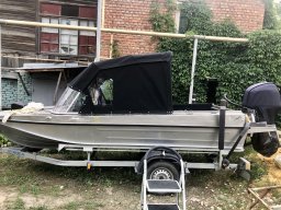 Ходовой тент на катер Казанка 5, 2023 год