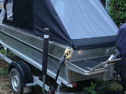 Ходовой тент на катер Казанка 5, 2023 год