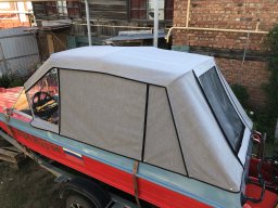 Ходовой тент на КАЗНКУ