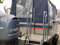 Ходовой тент на катер KFboats, 2023 год