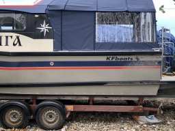 Ходовой тент на катер KFboats, 2023 год
