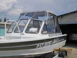 Ходовой тент для катера NORTH SILVER PRO 490