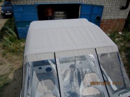 Ходовой тент для катера NORTH SILVER PRO 490