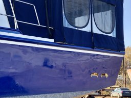 Ходовой тент на пароход, 2023 год