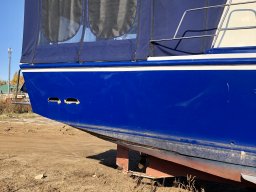 Ходовой тент на пароход, 2023 год