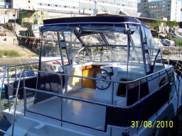 Ходовой тент на катер PEDRO SKIRON