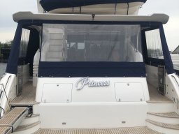 Ходовой тент на яхту Princess