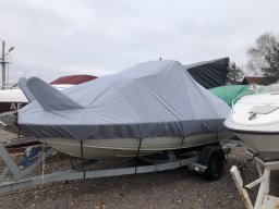 Стояночный тент на Silver Dorado