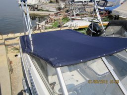Стояночный тент на Bayliner 192