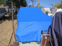 Стояночный зимний тент на Казанку 2М