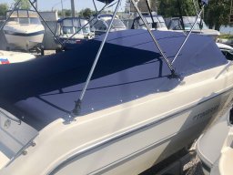 Стояночный летний тент на катер Stingray 220 Cs 